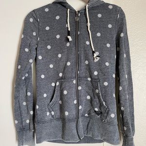Polka dot hoodie | Roxy | xs